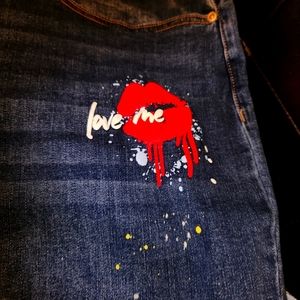 Ashley Stewart NWT desructed jeans sz 24